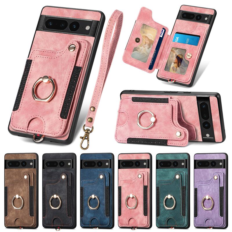 Cross-Border Applicable Google Pixel10Pro Mobile Phone Case Mobile Phone Leather Case Flip Card Rfid Multi-Function Protective Case Cross-Border Applicable Google Pixel10Pro Mobile Phone Case Mobile Phone Leather Case Flip Card Rfid Multi-Function Protective Case