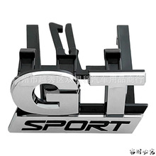 适用大众车标GTSPORT运动款中网标德国大众GT中网标 VW改装中网标
