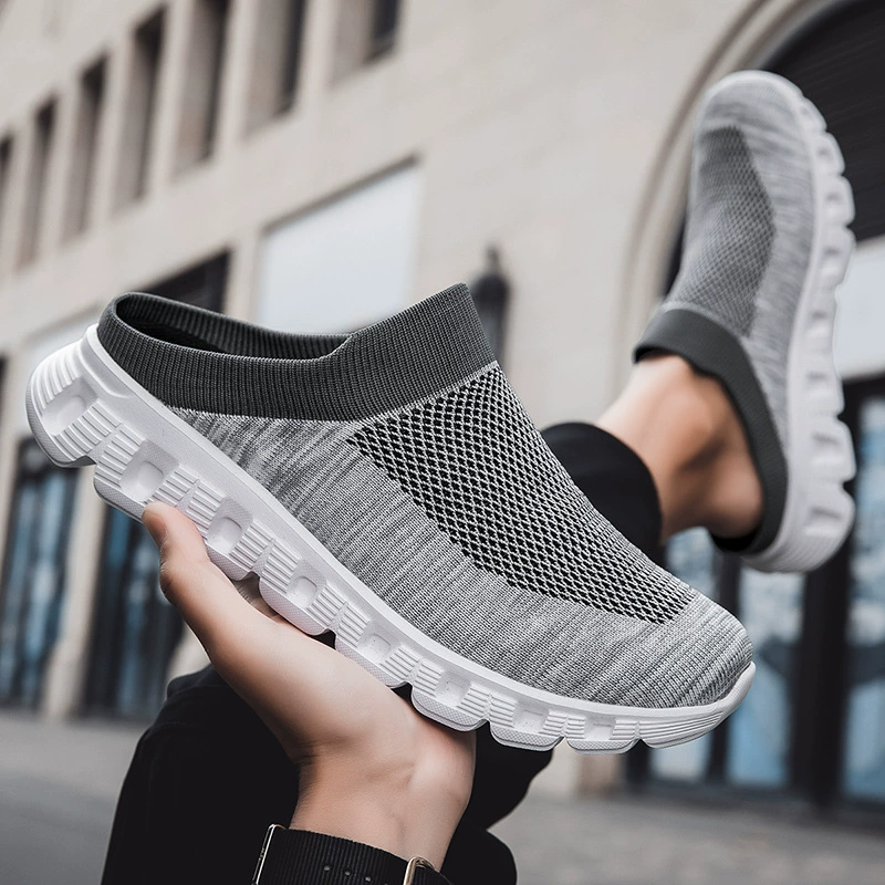 Новые летающие носки кроссовки мужские туфли с одним педалем, обувь для мужчин повседневная обувь для мужчин трансграничные большие размеры внешней торговли