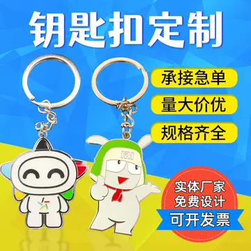 Wholesale cartoon metal keychain paint enamel key pendant creative travel animation gifts - ShopShipShake