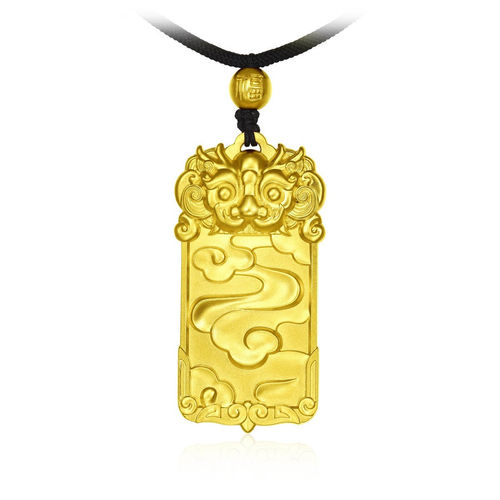 South China Sand Gold Pendant Ancient Law Qilin Pendant Nafuxiangyun Protective Amulet Copper Alloy Jewelry Supply
