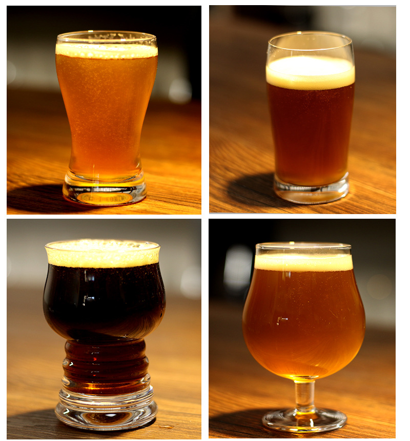 现货人工吹制水晶玻璃小容量精酿啤酒杯 麦啤杯精酿啤酒屋酒吧用
