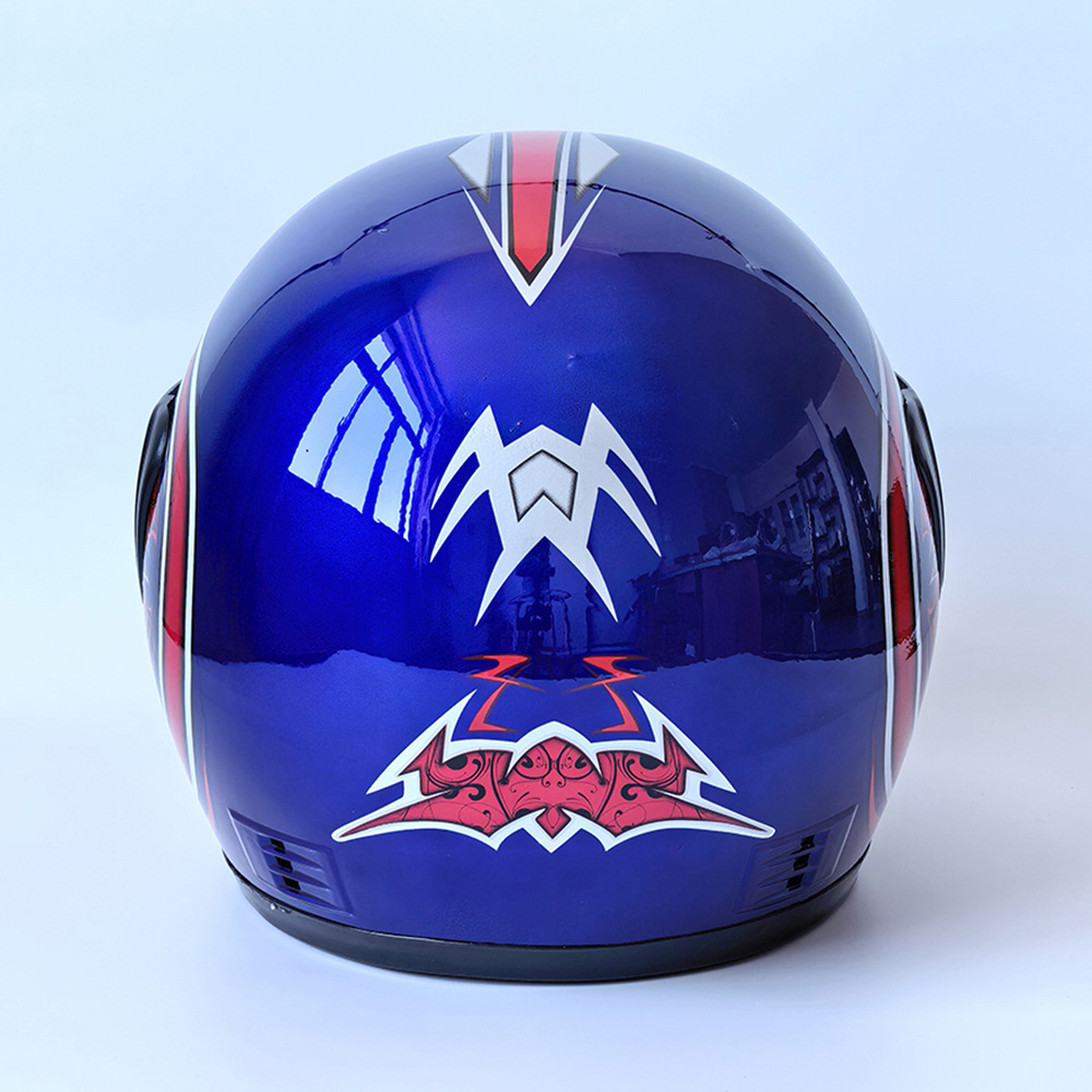 Motorcycle Helmet Electric Car Helmet Riding Safety Helmet Unisex Full Helmet 105