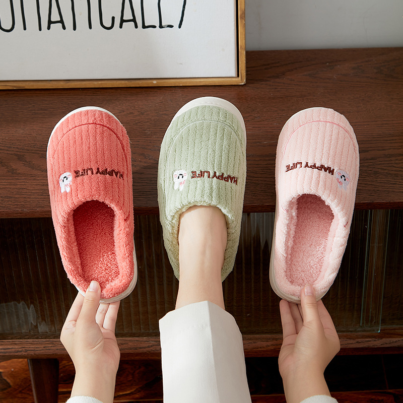 Winter women's slippers