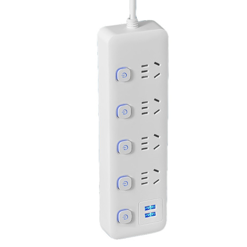 Mi style usb smart strip with cable multifunctional switch socket gift creative wiring plug strip wholesale
