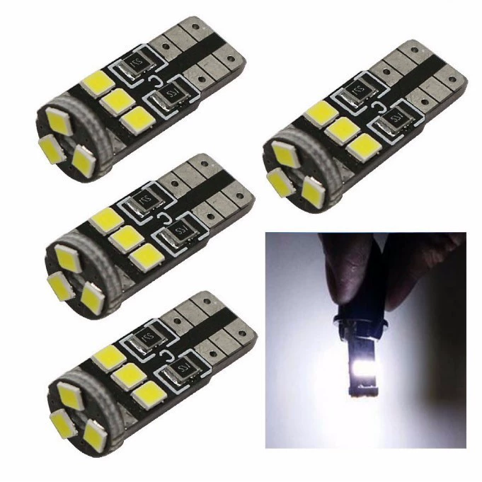 Светодиодные передние фары ультраяркие, индикатор ширины T10 9SMD 2835, новое декодирование, подсветка номера, свет для крыши