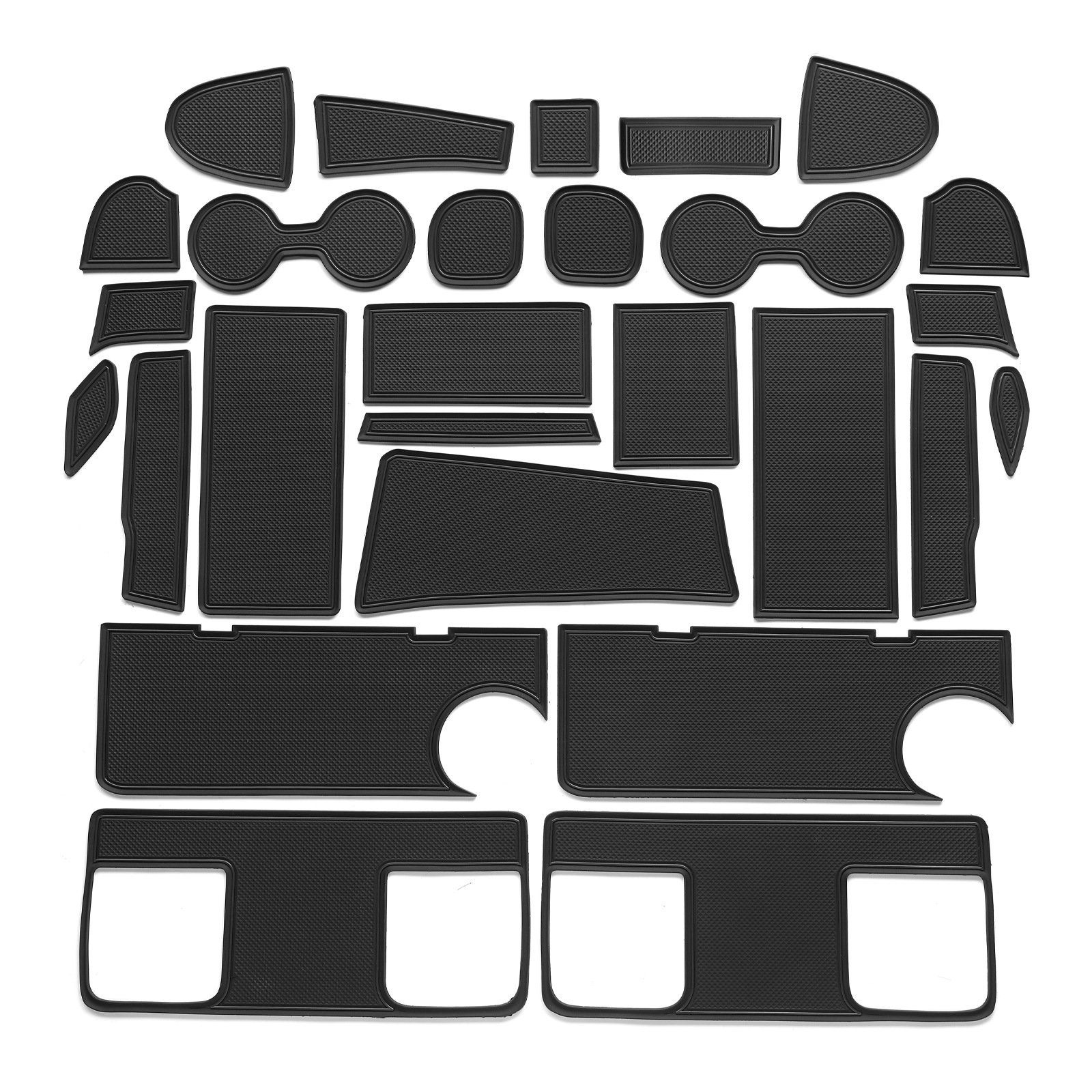 日産セレナC28ドアスロットパッド車内改造アクセサリー収納スロット防塵滑り止め車用マット