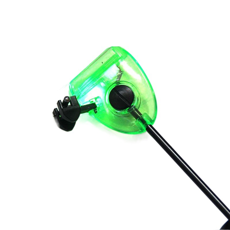Cross-Border European-Style Carp Fishing Rod Four-Color Flashing Hard Rod Swinger Tensioner Wholesale Fishing Components Alarm