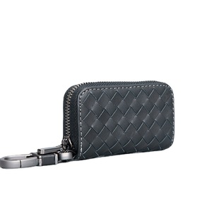 Factory wholesale leather car key case men's first layer cowhide woven universal key case large capacity versatile New
