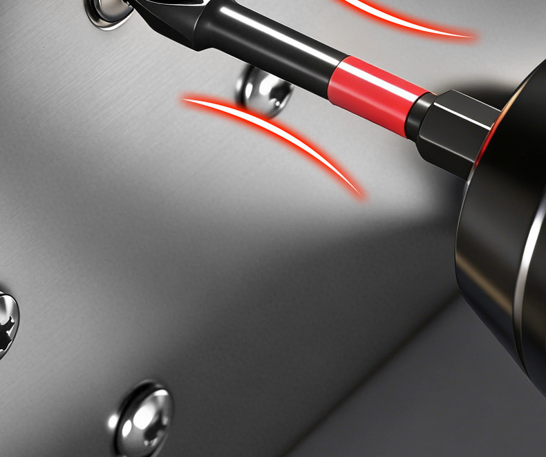 Accessory bits, cross-head strong magnetic electric screwdriver set, specialized high-hardness magnetic ring, hand drill bit, hexagonal adapter