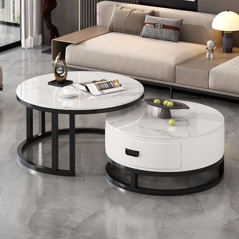 [블랙 프레임 화이트 캐비닛] + 스노우 마운틴 화이트/스노우 마운틴 화이트