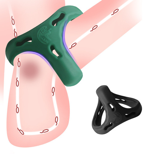 HA-830 snake head lock semen state silicone sperm lock ring couple shared delay ring adult products penis blocker