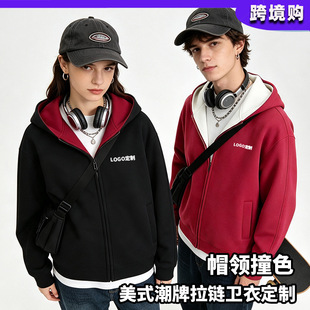 ��ʽ�ذ�hoodie���Q�p���Bñ���ﳱ��������ʽ�p����_���l�¶���