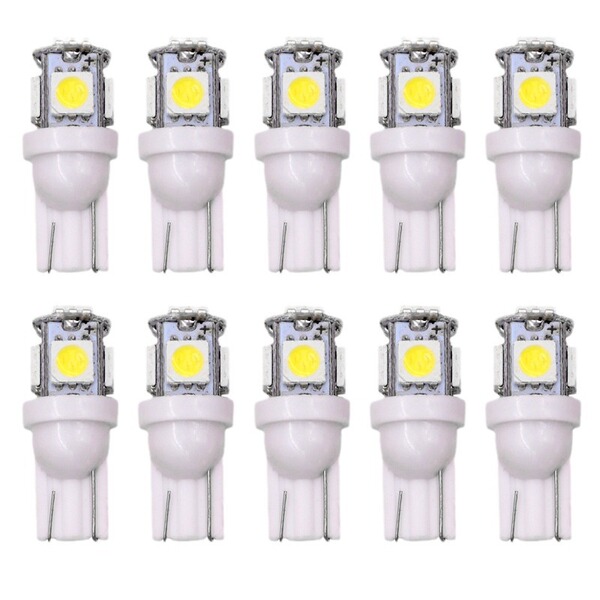 Car light bulb T10 5050 5smd 5W5 shows wide light license plate lamp…