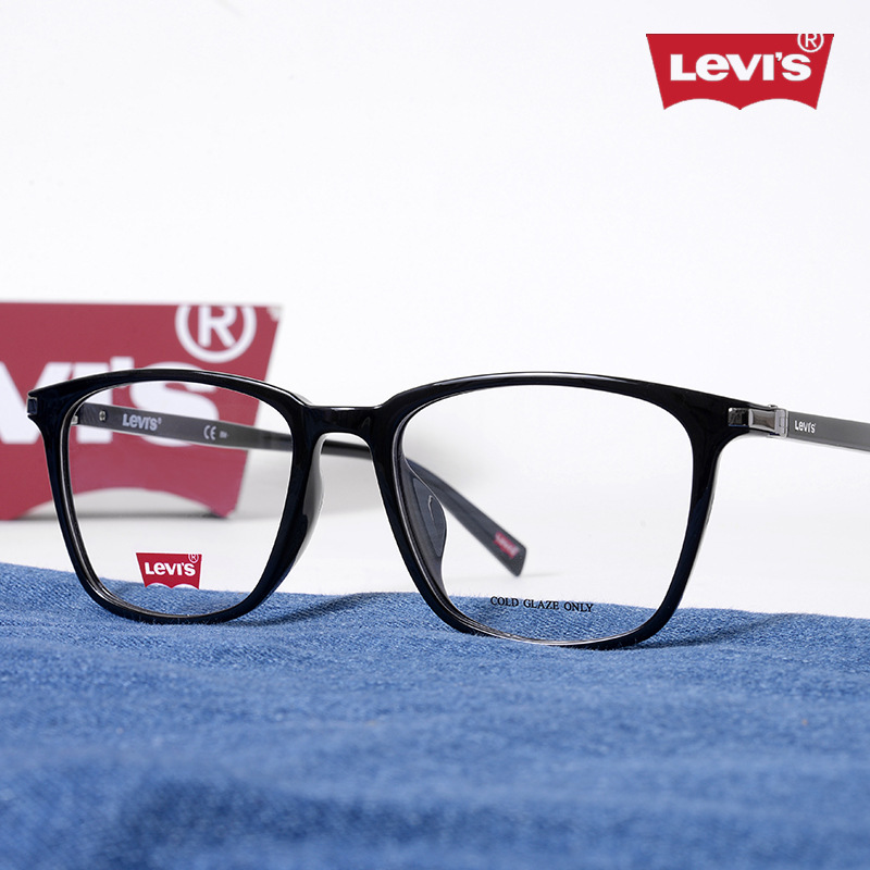 Levis Levi's Plate Glasses Frame LV7115/f Classic Literary Full Frame Men's and Women's Casual Myopia Glasses Frame