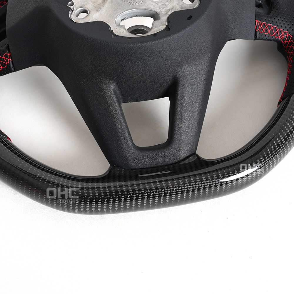 Suitable for Volkswagen Passat Passat Arteon T-Cross T-Roc Carbon Fiber Steering Wheel