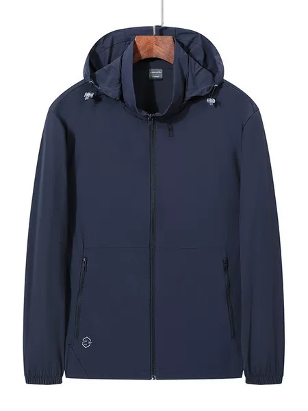 High-Quality 2026 New Summer Hooded Casual Jacket, Sun Protection Clothing, Spring and Summer Elastic Uv Protection Jacket
