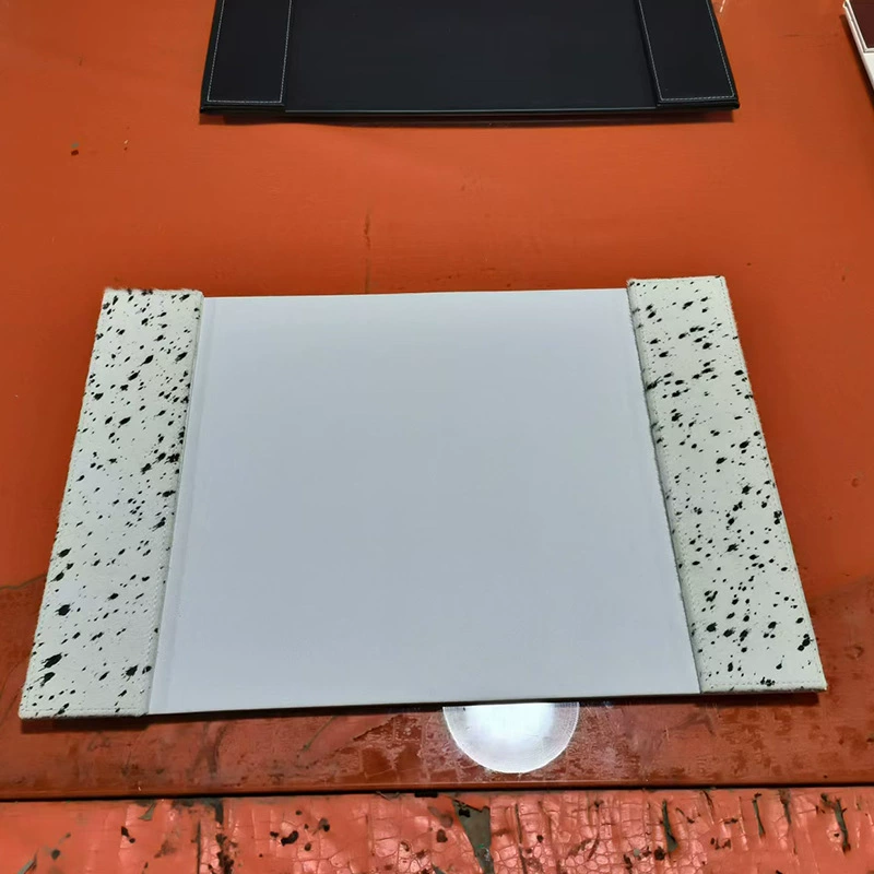 fabric countertop Leather Desk Mat from Yomiego