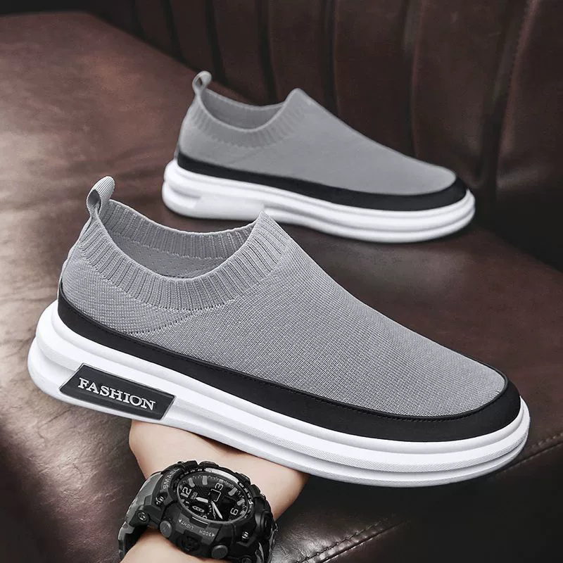 Новая летняя летающая сетка обувь мужская обувь дышащая