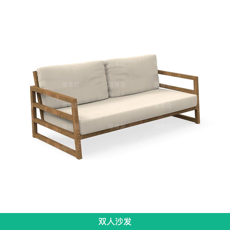 Sofá de aluminio para exteriores, muebles de ocio para balcón y patio, sala de estar en la terraza, conjunto de sillas mecedoras resistentes a la lluvia y al sol. image 11