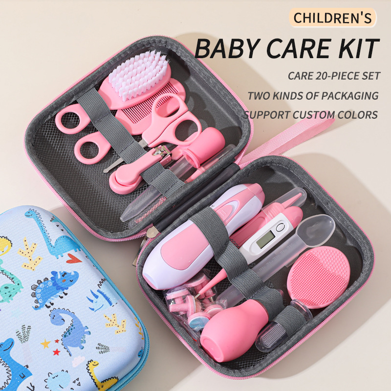 Kit de Cuidado para Bebé Set de 20 Piezas de Plástico y Acero Inoxidable para Recién Nacidos image 3