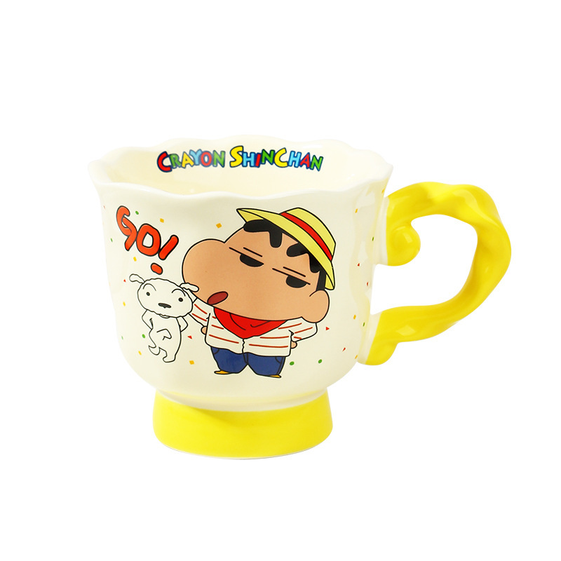 クレヨンしんちゃんマグカップセラミックカップミルクカップかわいい誕生日プレゼント家庭用マグカップ|undefined