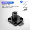 [Single open] Black -cold rolled steel 16*22