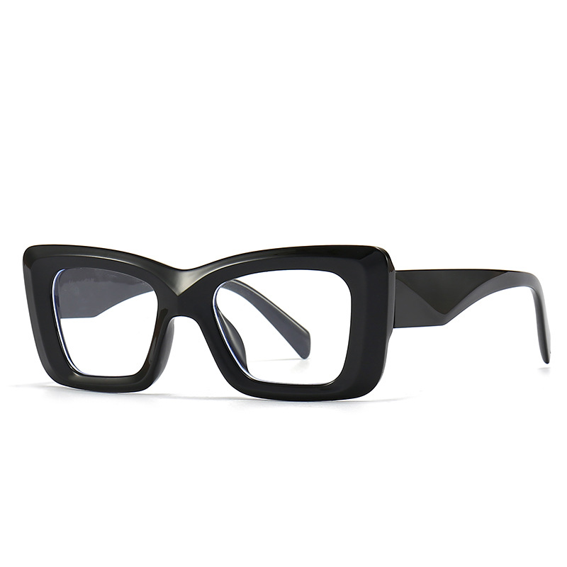 New European and American fashion catwalk small frame cat eye sunglasses for women, trendy sunglasses for men, cross border 9137 UV protection_voghion.com