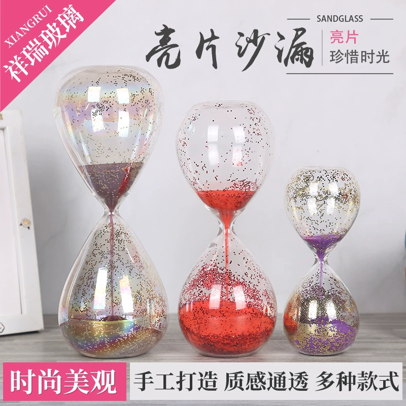 Современные модные прозрачные стеклянные ногти sequins