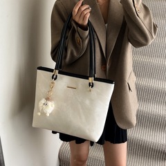 女包2025秋季新款大容量学生上课通勤包洋气手提托特包腋下单肩包
