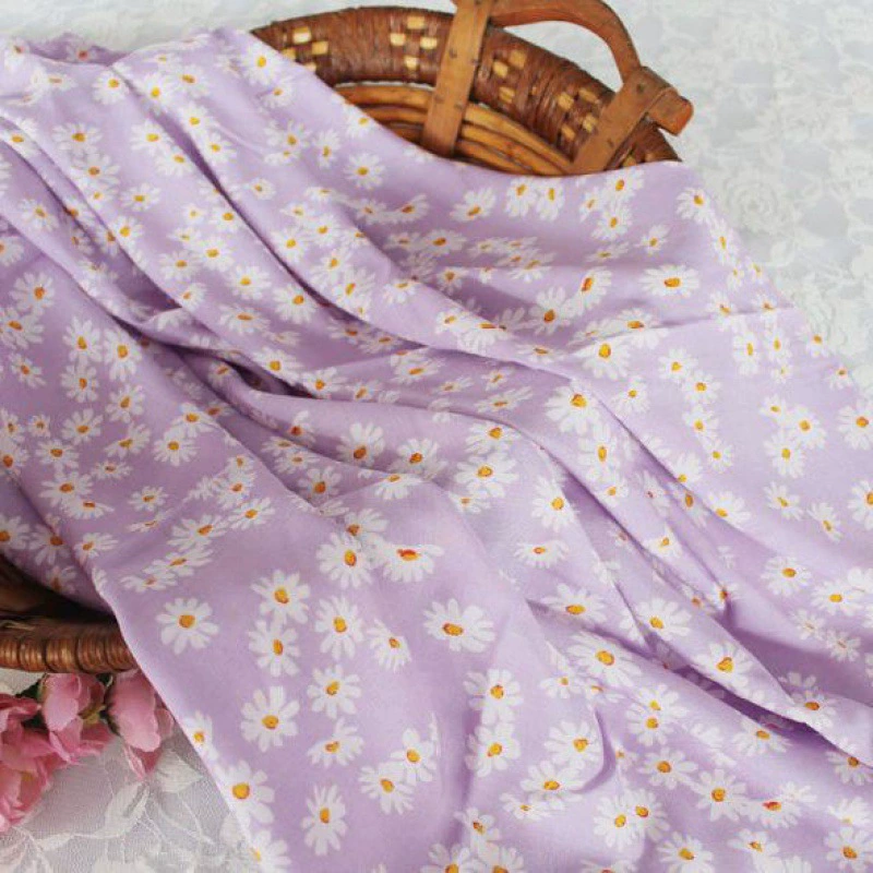 Шифон шелковая ткань, летний пижама, домашняя одежда, floral print