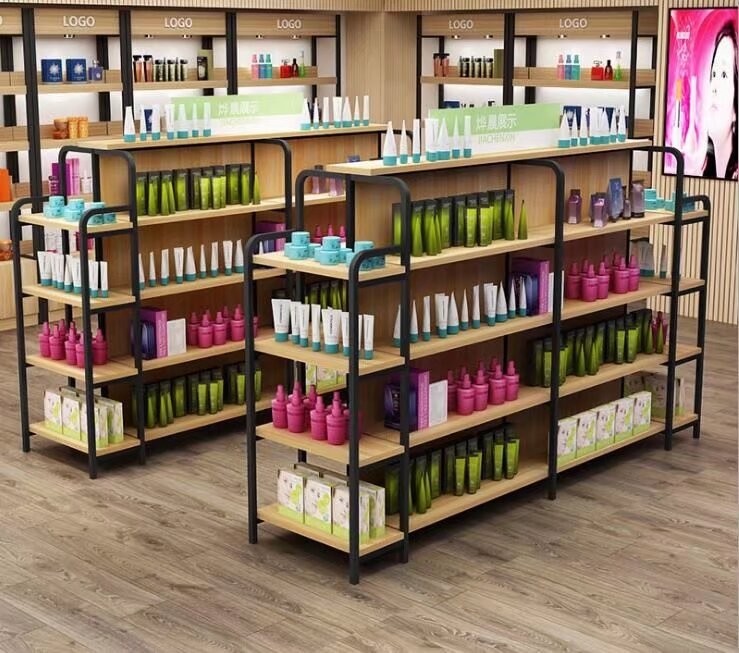 陈列架  产品置物架  化妆品中岛展示架  超市产展架    终端展示