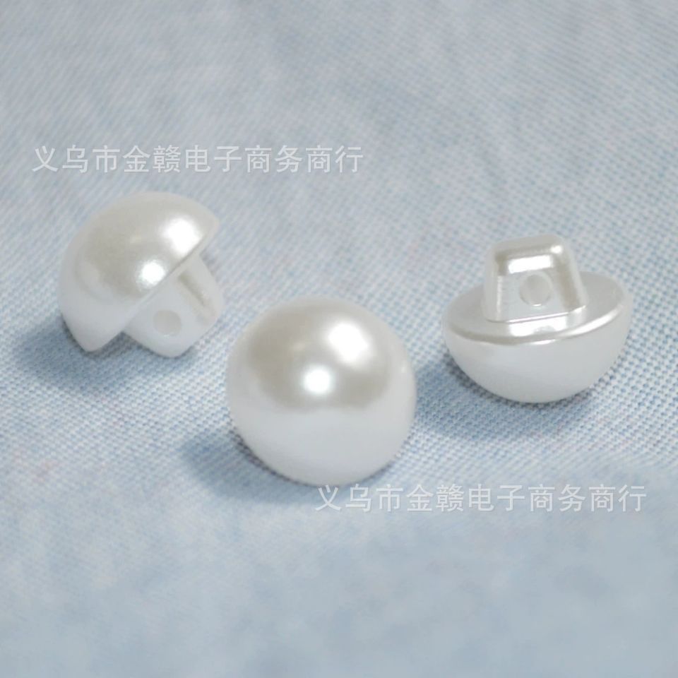 小香风纽扣女士衬衫雪纺纽扣DIY钮扣糖果色珍珠扣子蘑菇扣毛衣