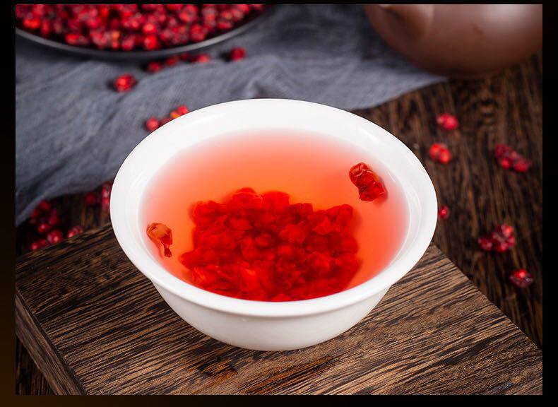 Dried Schisandra Berry Wu Wei Zi 500g Wild Grown Unsulfured Whole Berries for Tea and Decoction details