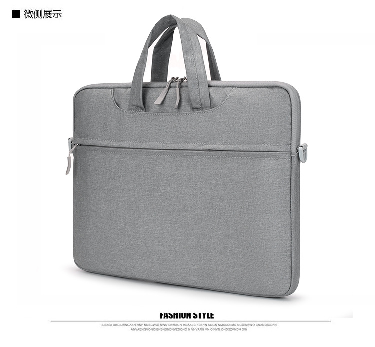 The airbag laptop bag for women is a 14-inch 15.6-inch shockproof single-shoulder bag from Apple and Huawei, with a diagonal cross and a men's logo undefined