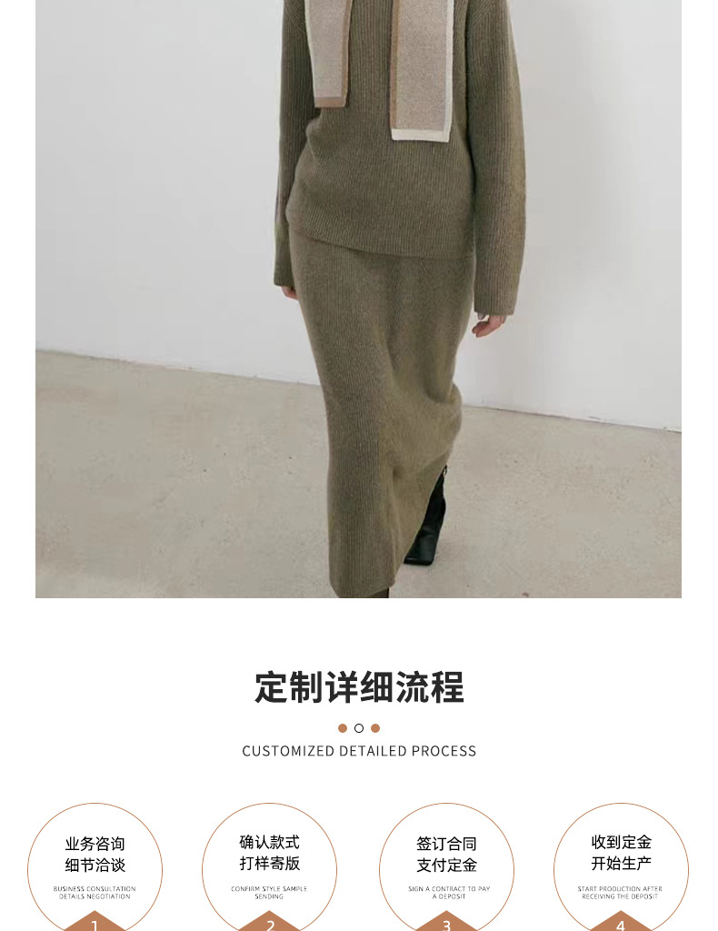 Temperament Little Artifact~Autumn and Winter New South Korean Minority INS Style Color Matching Warm Knitted Scarf Neck_voghion.com