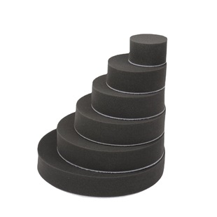 Self-adhesive flocking flat sponge disc 234567 inch car polishing sponge wheel beauty waxing mirror reduction disc