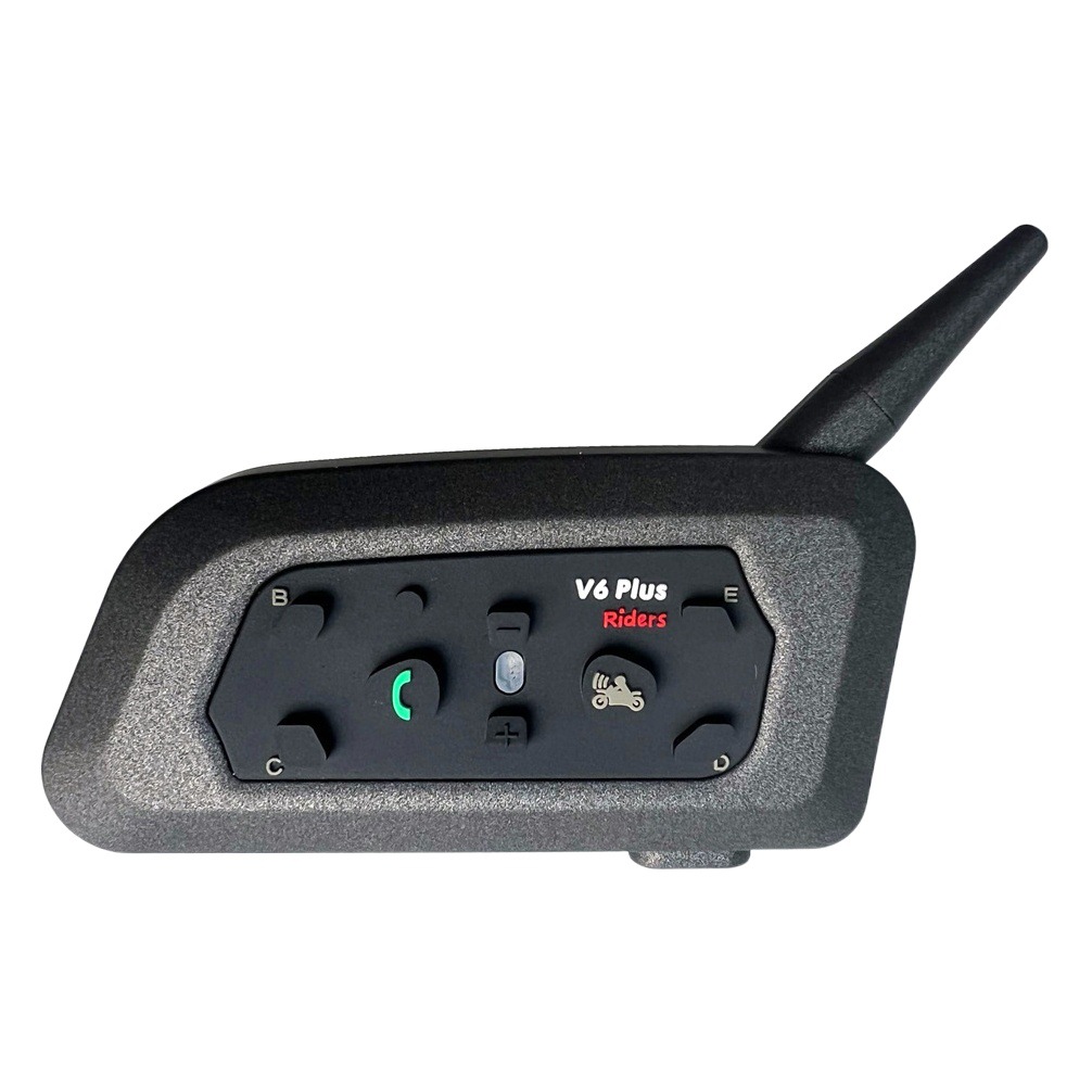 Transfronteriza V6-1200 M casco de la motocicleta auricular de intercomunicación Bluetooth casco de equitación auriculares