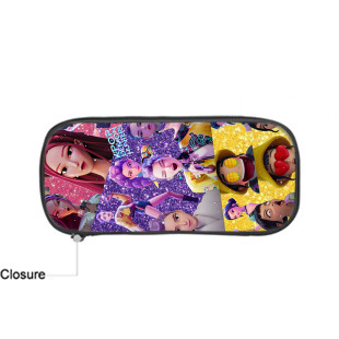 跨境新品Huntrix Kpop印花周边软笔袋猎魔女团中小学生铅笔文具盒|undefined