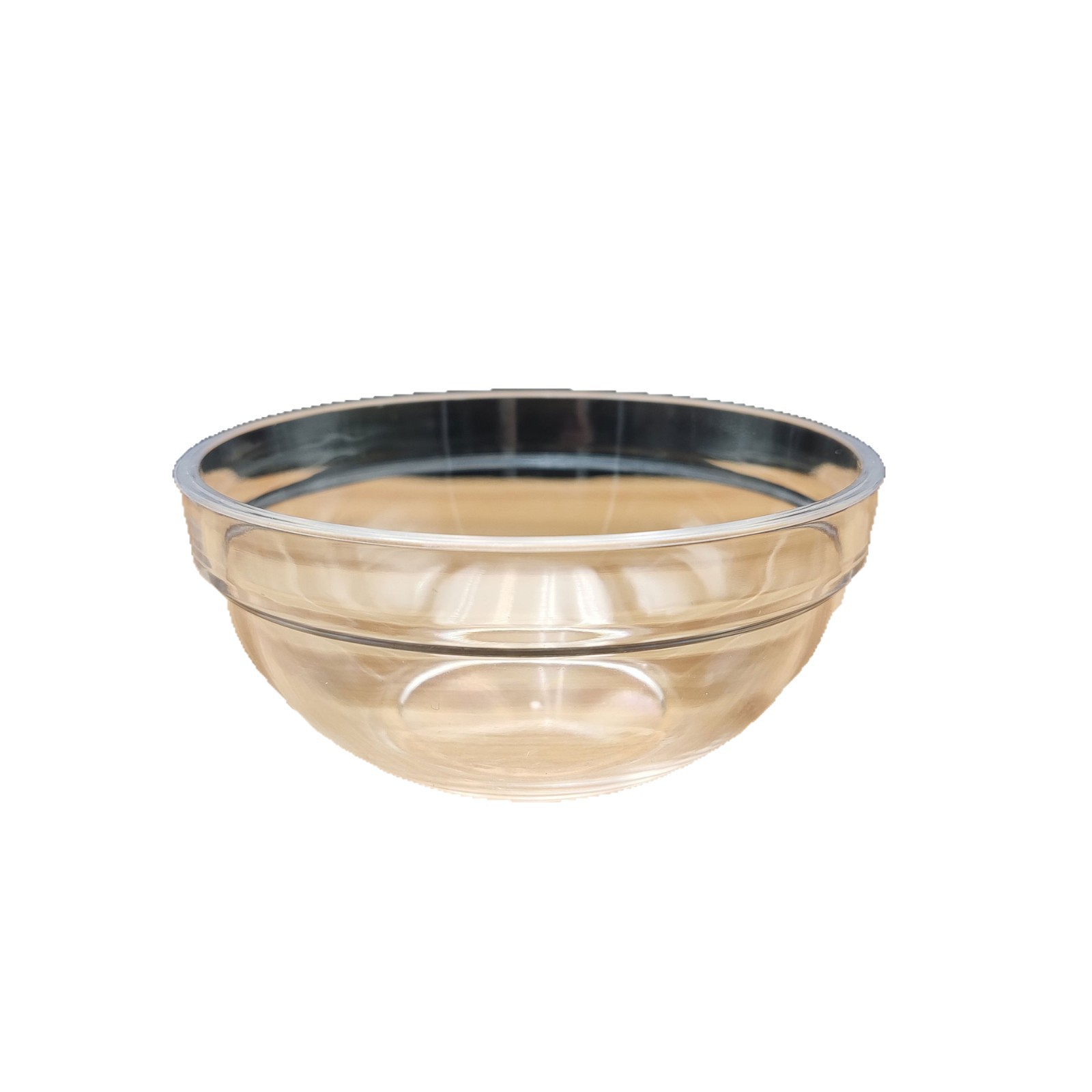 Suministros para salones de belleza Tazón pequeño de acrílico Tazón pequeño transparente Tazón de aceite refinado Tazón de máscara especial Espesor y duradero