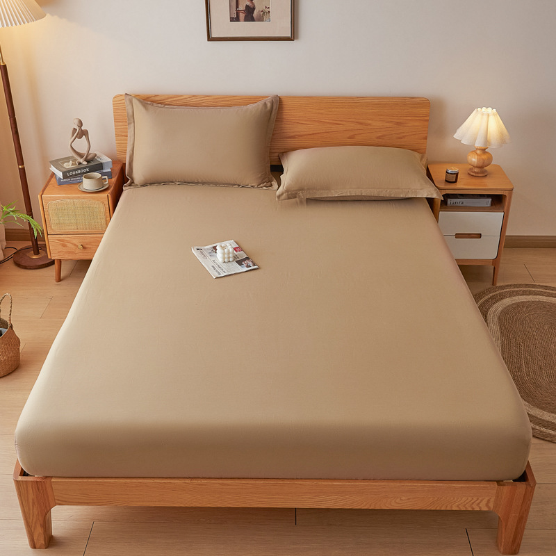 Sombrilla de cama funda de colchón de algodón de una sola pieza funda de cama de algodón fijo antideslizante funda protectora Simmons hotel al por mayor