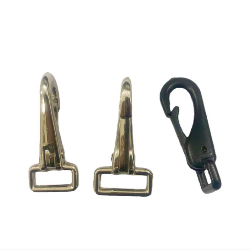厂家现货多种尺寸锌合金 固定转动 箱包钩扣