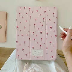 パウダーチューリップipad air 4/5透明シェルタブレット保护シェルipad pro/8/910th/2024Pro11
