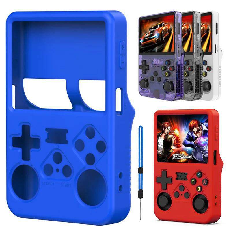 Cross-Border Hot-Selling R36S Silicone Protective Case for Handheld Game Consoles, Anti-Drop, Anti-Scratch, Convenient Soft Shell Cross-Border Hot-Selling R36S Silicone Protective Case for Handheld Game Consoles, Anti-Drop, Anti-Scratch, Convenient Soft Shell