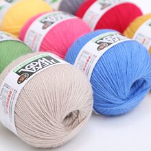 三利毛线正品三拒212洁卡JK12S/4纯羊毛手工编织中细线绒线盒装