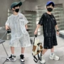 儿童扎染新款男童儿童装