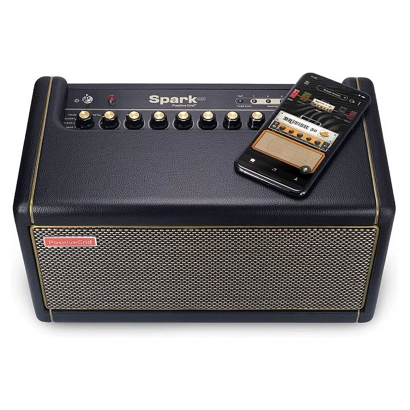Зарядная Bluetooth-колонка PositiveGrid Spark Mini 40 для бас-гитары и записи звука с баса