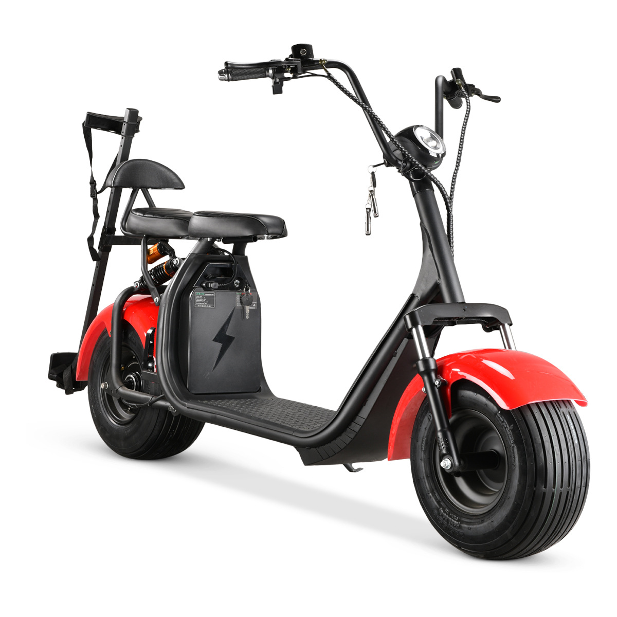 X7 Golf Model Detachable 60V/12A Dual Battery Adult Scooter Harley Electric Vehicle Two-Wheeled Motorcycle