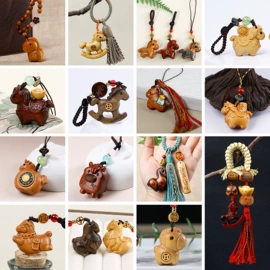 挂饰挂件;diy饰品;木质工艺品