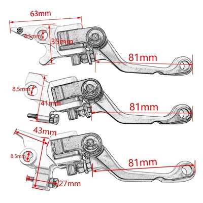 Other brake systems — CQR CRF brake lever